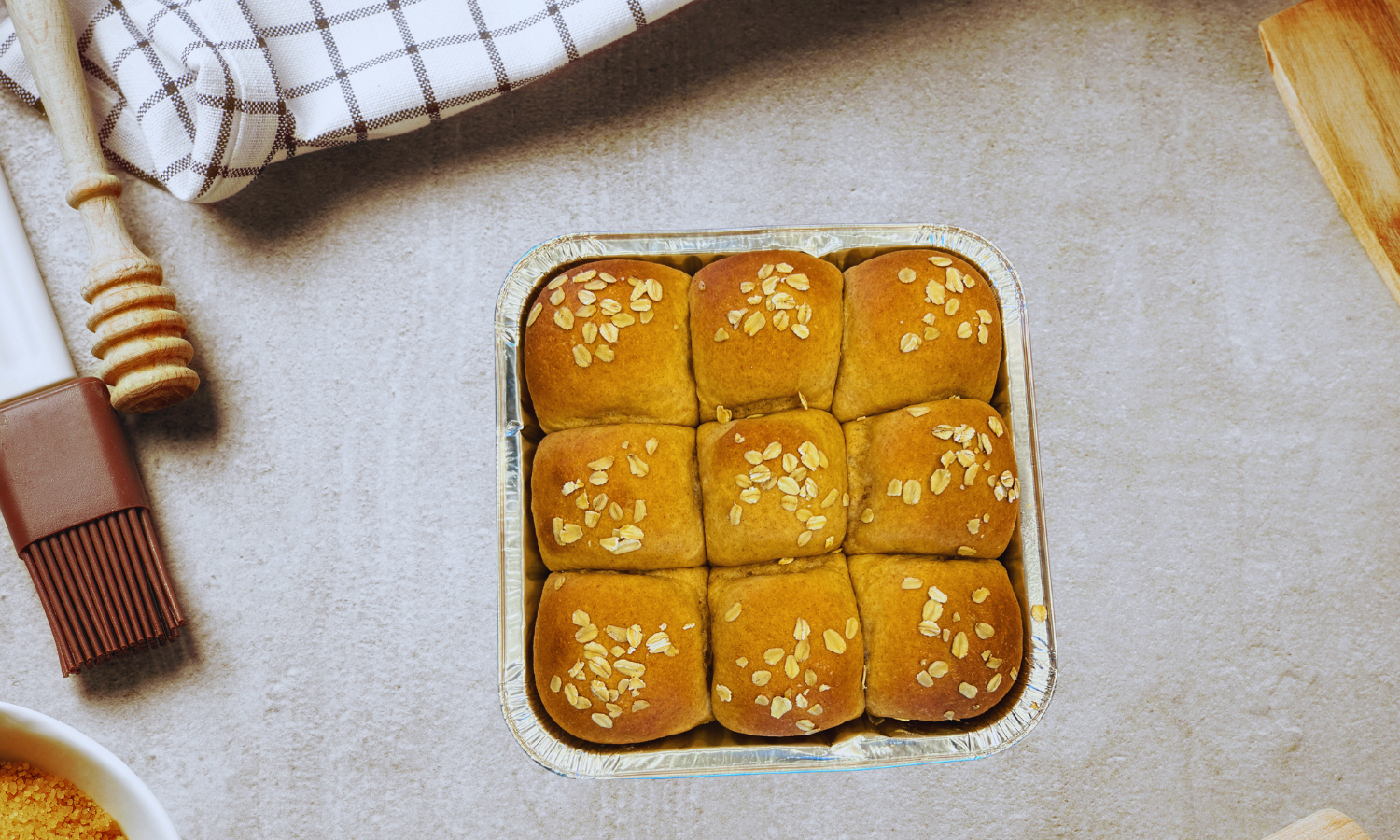 Honey Wheat Dinner Rolls