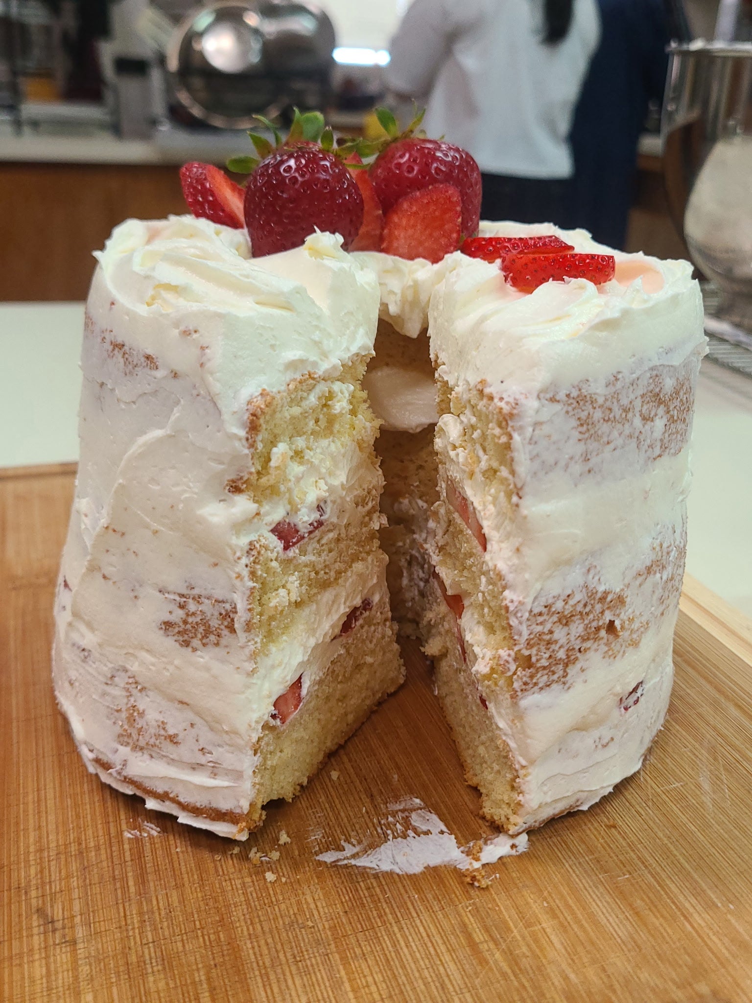 Whole Wheat Orange Chiffon Cake
