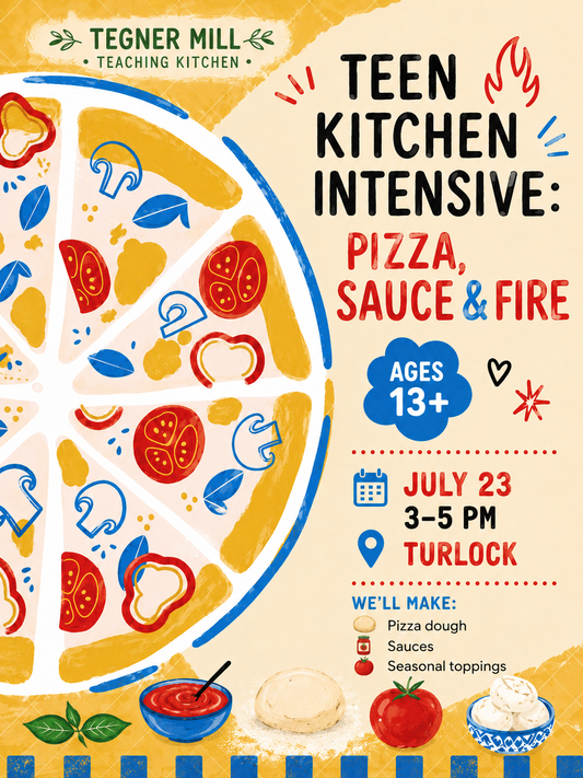 Teen Kitchen Intensive: Pizza, Sauce and Fire